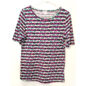 🧜‍♀️LuLaRoe girls abstract printed  t-shirt